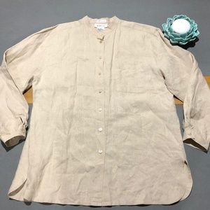 Talbots Button Front Shirt Womens Size 18